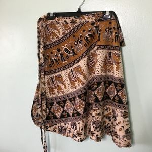 One of a Kind Wrap Skirt
